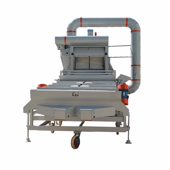 Seed Crop Grain De-Stoner Cleaning Impurities Separator Blow De-Stone Seeds and Grain Cleaner