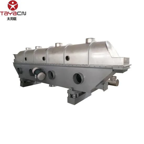 Essiccatore orizzontale a vibrazione/vibrazione/fluidificato/vibrante a letto fluido per cereali, semi, sale, zucchero, resina, caffè, amminoacidi, prodotti chimici, pellet, perline